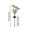 Realistic Flower Solar LED Lights Waterproof Design Solar Garden Lights  Backyard Decor