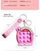 Cartoon Heart Bear Squeeze Toy Keychain - Cute Stress Relief Gift for Couples