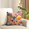 Yumis Cells The Movie Cushion Cover Reversible Plush Pillow Cover Soft Fluffy Home Decor for Sofa Bedroom