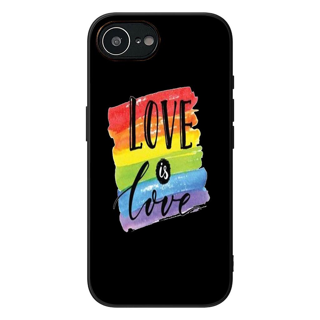 Liebe Ist Liebe LGBT Regenbogen Herz LGBTQ Hülle für Motorola Moto Edge 50 30 Fusion 40 NEO Ultra Pro G22 G23 G20 G35 G84 G13 G53