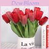 Tulipa Gesneriana Fiore Artificiale Decorazione per la Casa Bouquet da Sposa Per Fotografia ed Eventi