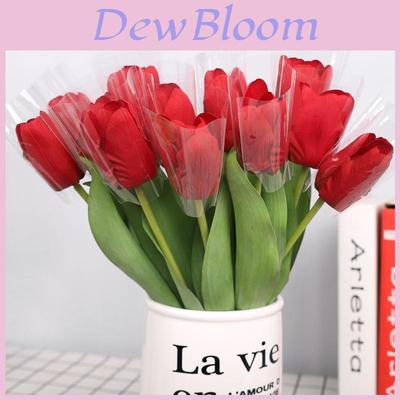 Tulipa Gesneriana Artificial Flower Home Decor Wedding Bouquets For Photography And Events