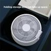 Remote-controlled USB Desktop Air Cooler with Timer and Night Light Functions Foldable 120° Automatic Rotation 3-Speed Fan