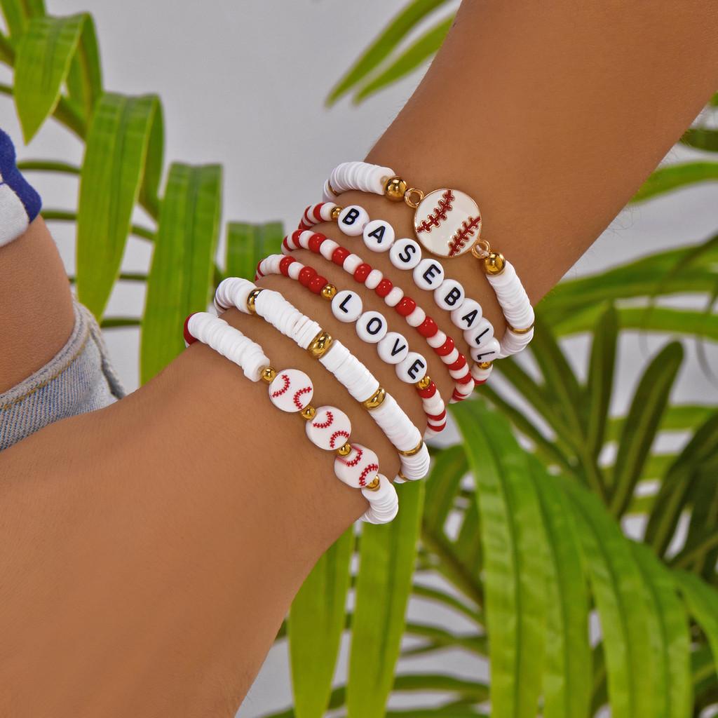 Sports Jewelry Geometric Alloy Handmade Unisex Bracelet For Sports Enthusiasts