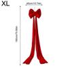 Christmas Tree Topper Bow Large Reusable Ornament Giant Christmas Bow For Tree For Indoor Home Door Front Staircase Fence