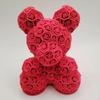 3D Print Rose Bear Statue, Figurine, Tabletop Ornament for Year Decor, Bedroom