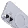 For iPhone 17 Magnetic Case Acrylic+TPU Clear Phone Cover