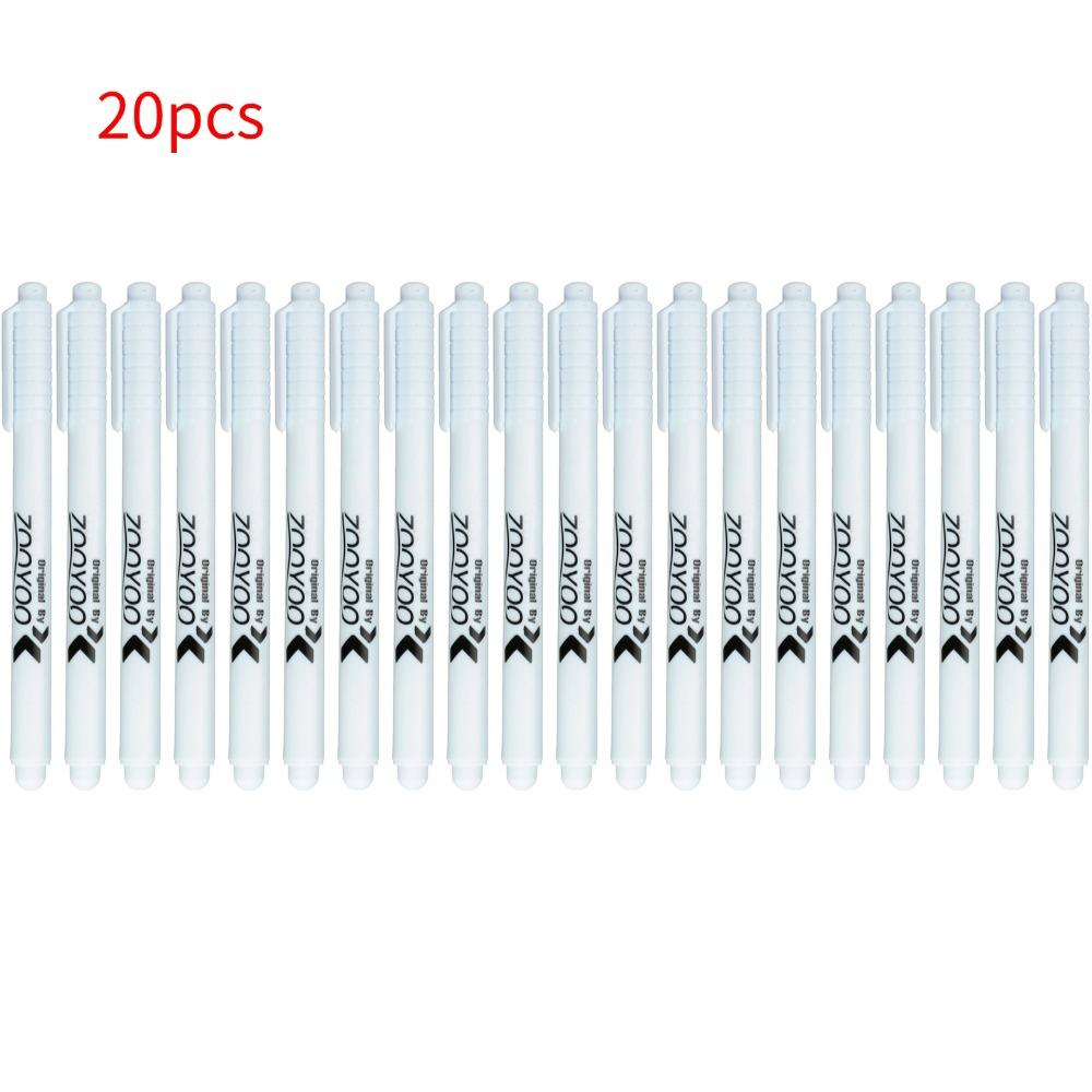 Witte Vloeibare Krijtpen Glasramen Schoolbord Zwart Bord Marker Uitwisbaar voor Glasraam Schoolbord Stofvrije Krijtbenodigdheden