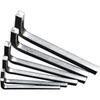 6 Stück L-förmiger Vierkantkopfschlüssel, langer Arm Sechskantschlüssel-Satz, 4-Punkt-Schraubenschlüssel-Set 3-8mm - MMIAO
