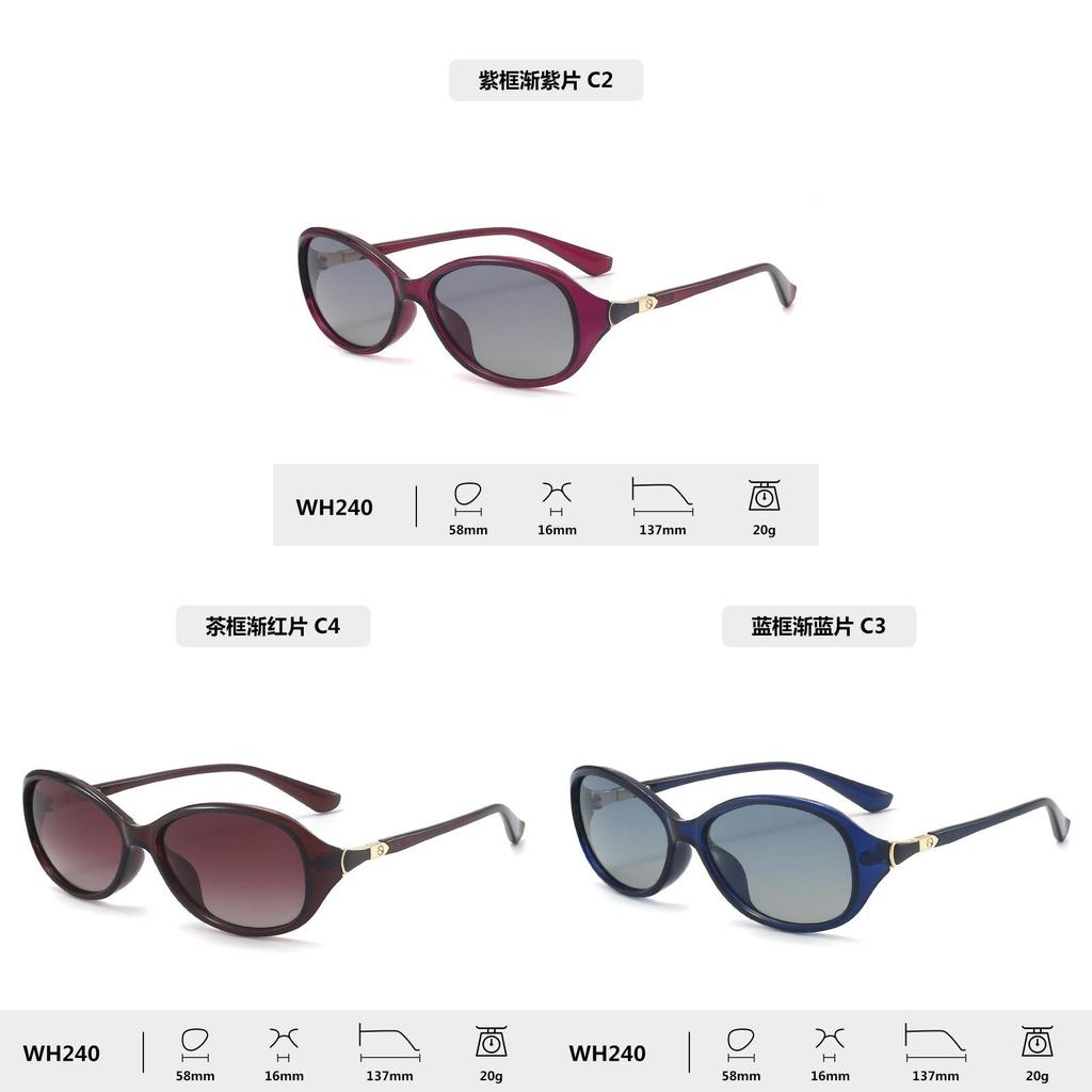 Retro Ladies Fullframe Polarized Sun Glasses With Tac Lenses For Driving And Party Wear