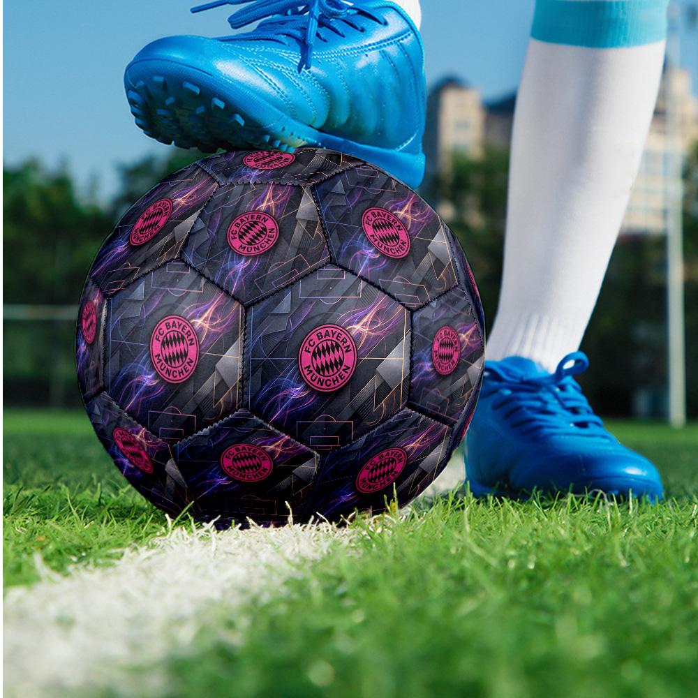 Pallone da calcio Tema Bayern Monaco Taglia 5 Pallone da calcio Tocco Morbido Pallone da calcio per Allenamento Professionale per Sport all'Aperto