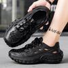 Men Shoes Sandal Shoes Daily Athletic Shoes Loafer Shoes Breathable Shoes For Walking Beach Hollow Out Beach Platforms Shoes Sandalias Hombre
