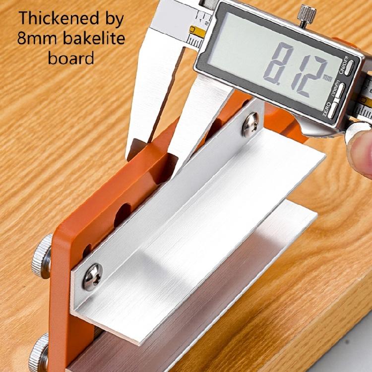 Engineer Grade Aluminum Router Table Plate With Positioning Buckle Adjustable Thickness For Trimmers Woodworking Project