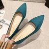 New Arrivals Open Run Women Pointed Wedding Guest Flat Shoes Fall
