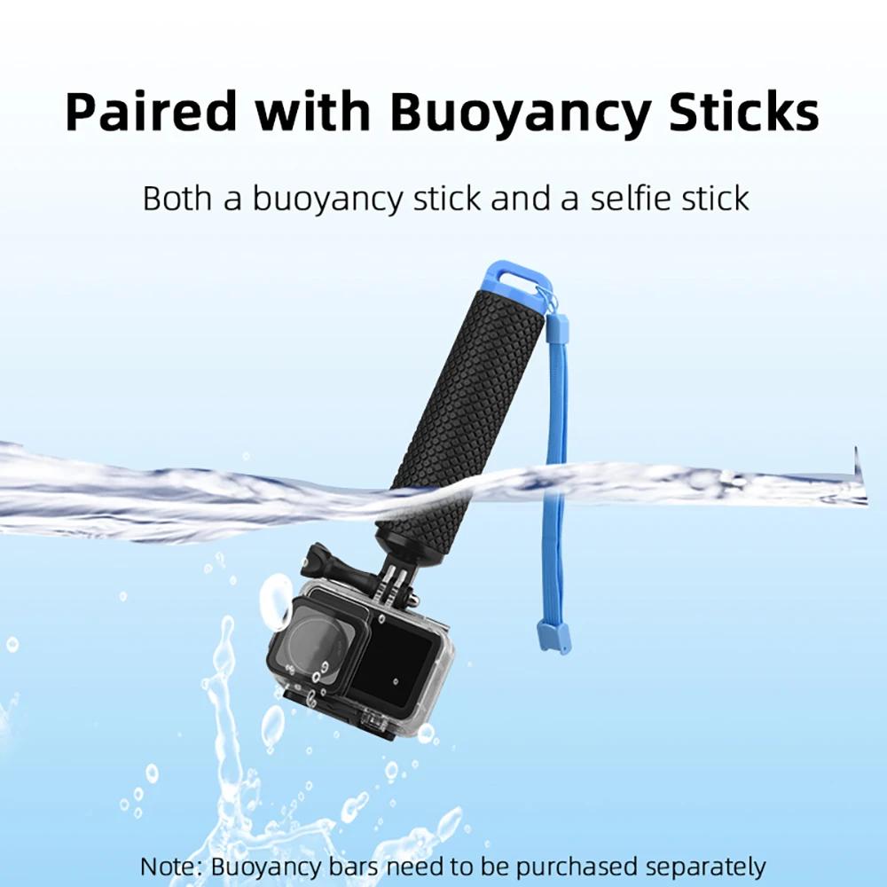 BRDRC 40M Waterproof Case for DJI OSMO Action 5 Pro Protective Shell Sports Camera Swimming Diving Surfing Action 4 Accessory