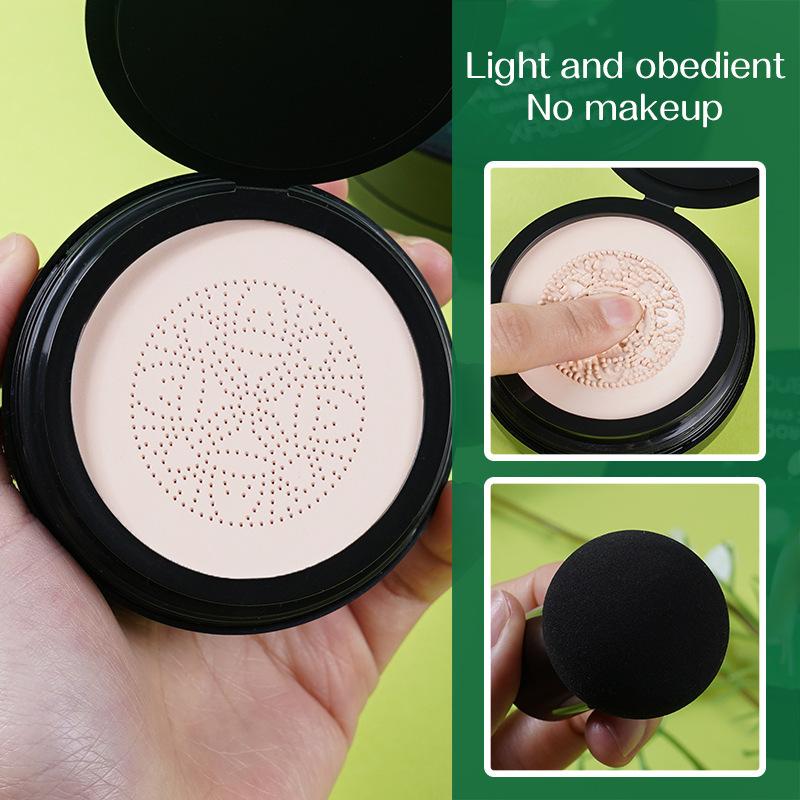 Snail Collagen CC Cream | Mushroom Head Cushion BB Foundation | Cover Blemish & Brightening | Waterproof and Long-lasting Oil Control & Hydrating