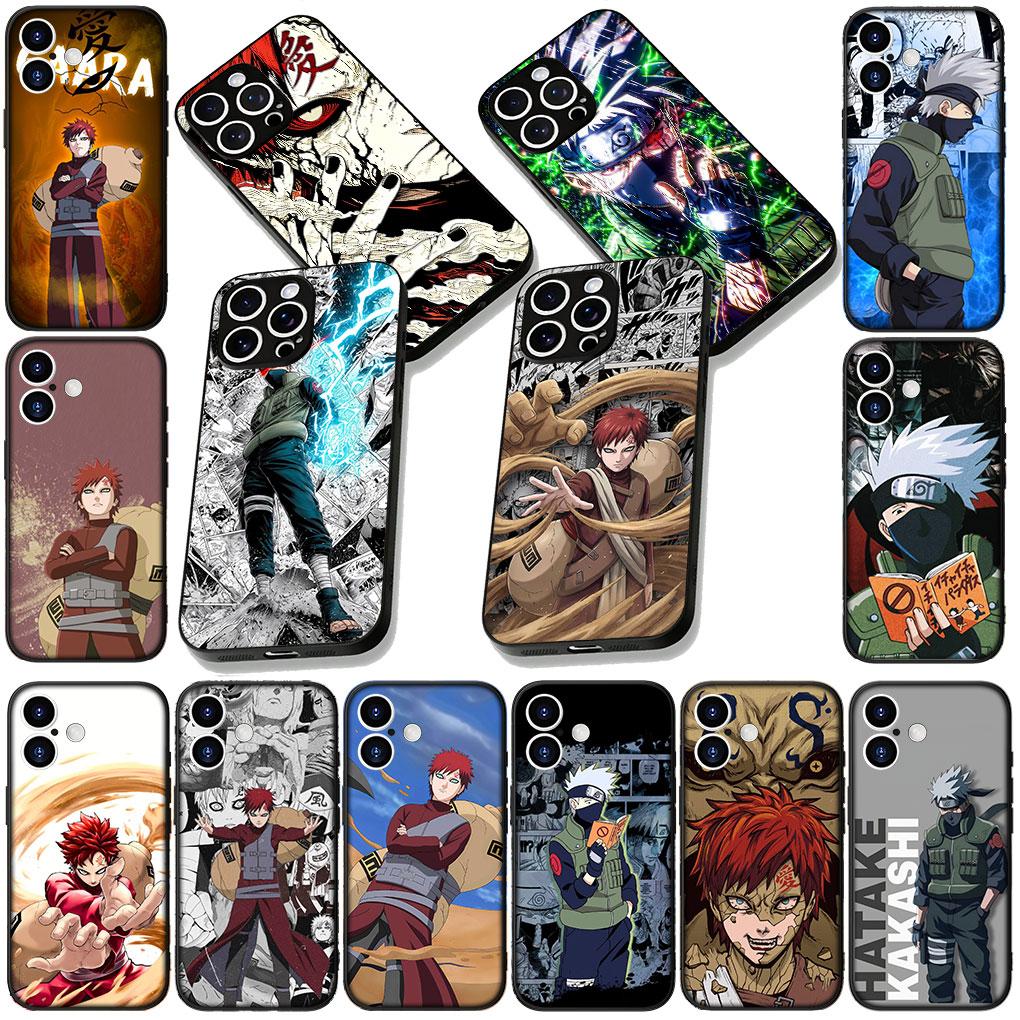 Cover for Samsung Galaxy Note 20 9 8 S8 S10 S9 Plus A54 A33 A21S A31 M21 S10E A17 Coque Phone Case Anime Gaara Narutos Kakashi