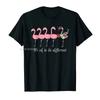 Es ist in Ordnung, anders zu sein. Neuheit Autismus Flamingo Baumwoll-T-Shirt Rundhals Lässig Übergroßes T-Shirt Neue Herrenbekleidung Unisex Oberteile T...