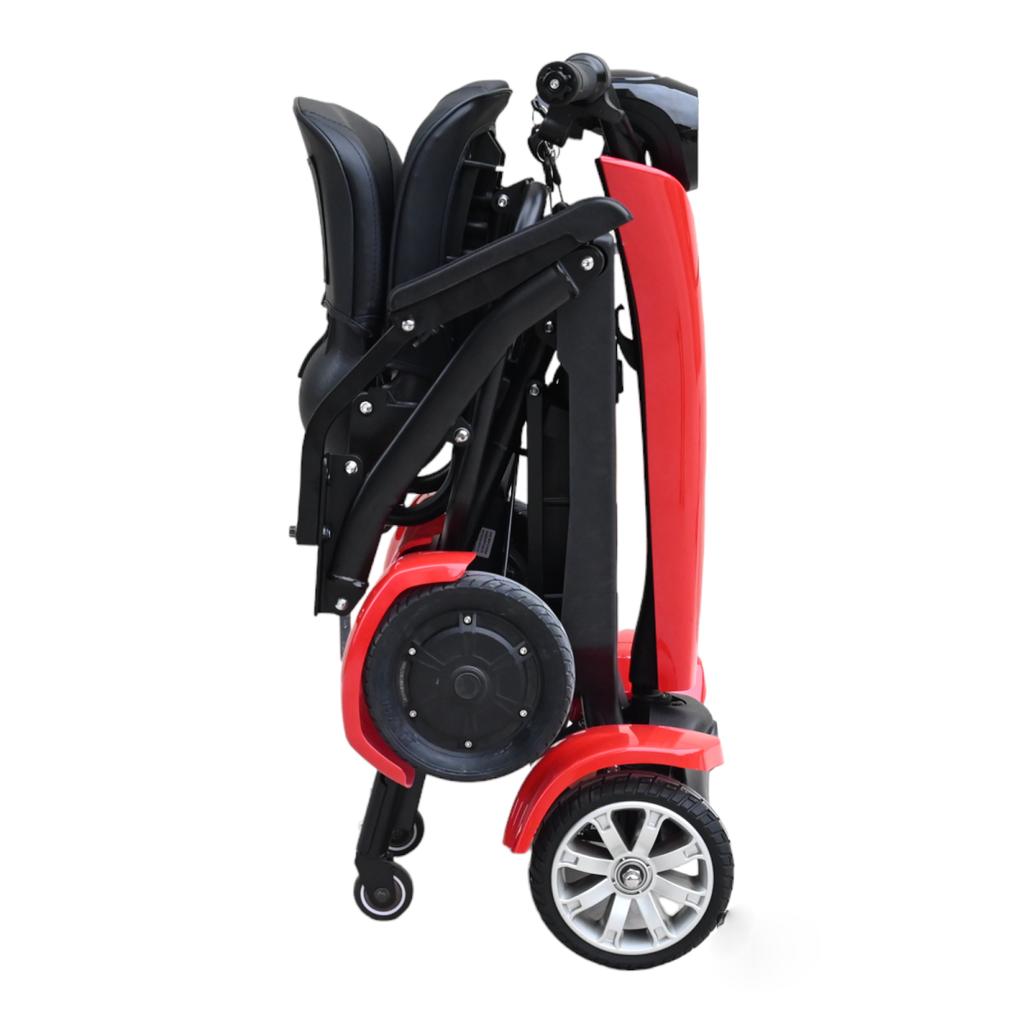 Wholesaler 250w Dual Motor Powerful 4 Wheels Electric Automatic Folding Mobility Scooter For Disabled