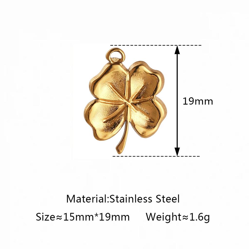 3Pcs Sweet Heart Charms Stainless Steel 3D Lucky Sacred Heart Pendants Handmade Jewelry Making Accessories DIY Necklace Earrings