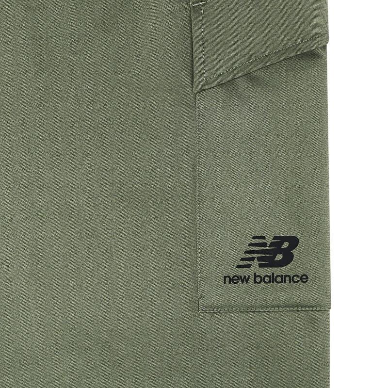 New Balance Logo Cargo Pants Asia Sizing 'Olive Green' Men's AMP31333-DON