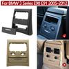Car Rear Center Console Air Conditioner AC Vent Grille Outer Frame Ashtray Trim Cover Panel For BMW 3 Series E90 E91 2005-2012