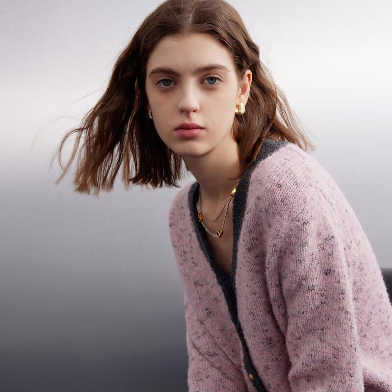 

Sancai Women s 2025 Winter Loose V-Neck Knit Cardigan XL