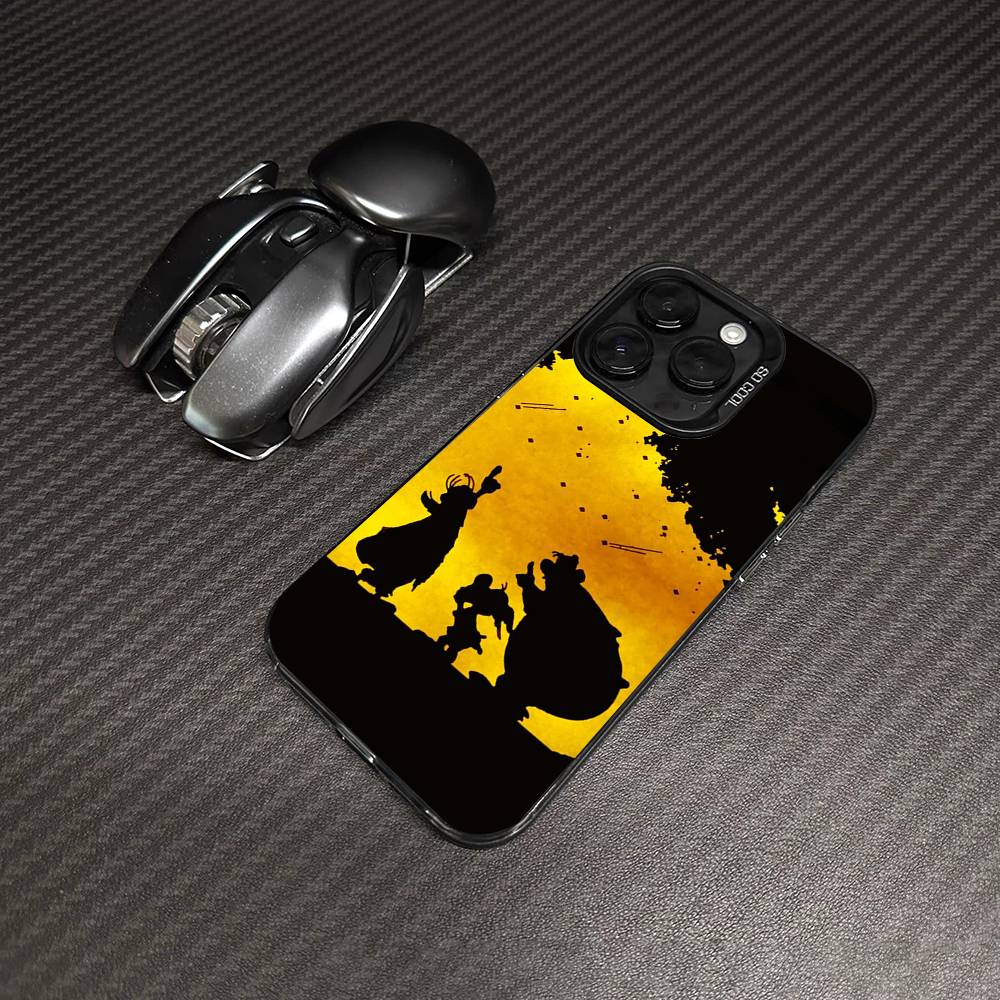 A-Asterix Y-O-Obelix Phone Case For IPhone 16 15 14 13 12 11 17 Pro MAX Plus Pro Matte Shockproof Cover