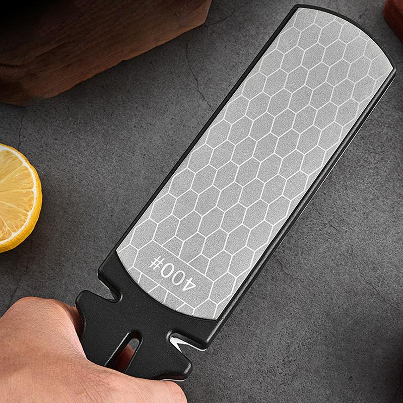 5 In 1 Knife Sharpener Diamond Bars 400/1000 Grit Kitchen Knives Tungsten Steel Ceramic Grinding Double-Sided Whetstone