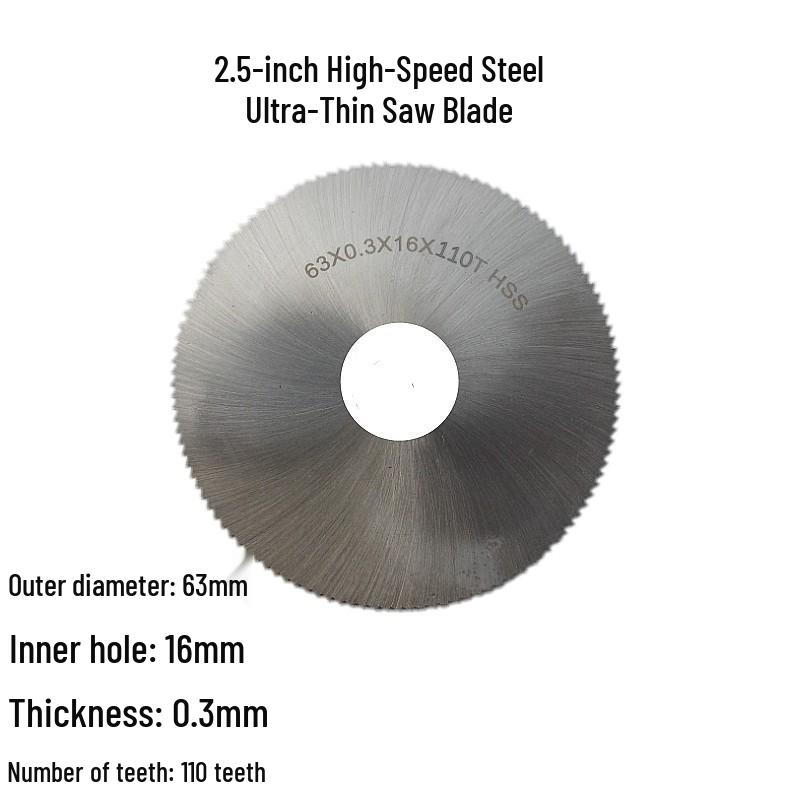 2.5" Alloy HSS High-Speed Steel Saw Blade Resin Diamond Grinding Wheel for Multifunctional Cutting
