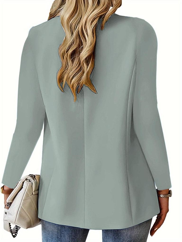 2024 Women's Autumn Long Sleeve Multi-Color Cardigan Blazer Jacket