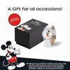 Disney Mickey Mouse Adult Classic Cardiff Jointed Hand Analog Quartz Leather Strap Watch White 2 - Silver Case/White