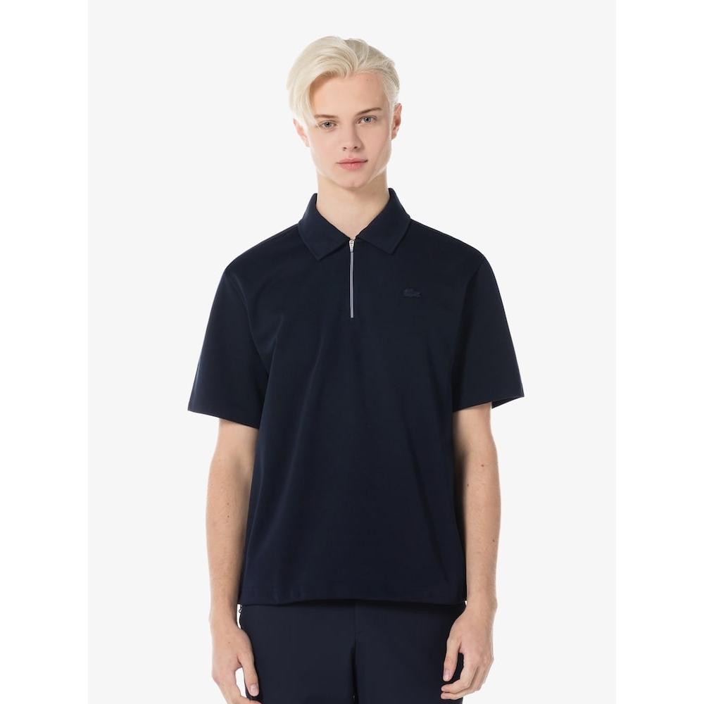 

LacoSte Men S Half Zip Up Short Sleeve SweatShirt Sh604e 54g Hde q2nSh604e 54gHde 003