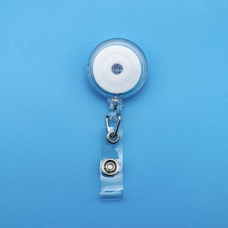 Retractable Badge Reels With Heavy Duty Belt Clip Smooth Retraction For Nurses Office Staff Students Use