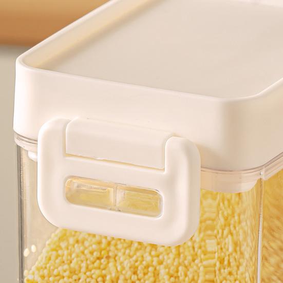 Versiegeltes Glas Lebensmittelqualität Stapelbares Design Küchenaufbewahrungsbox Verdickt Feuchtigkeitsdicht Mehl Zucker Gewürz Aufbewahrungsbehälter