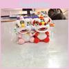Chinese New Year Lion Plush Keychain With Super Soft Short Hair For Kids And Adults