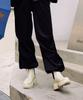 Cesti High-Top Chelsea Rain Boots (Ivory)