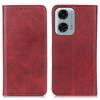 For Motorola Moto E14 4G/G04 4G/G04s 4G/G24 4G Magnetic Case Cowhide Texture Wallet Phone Cover