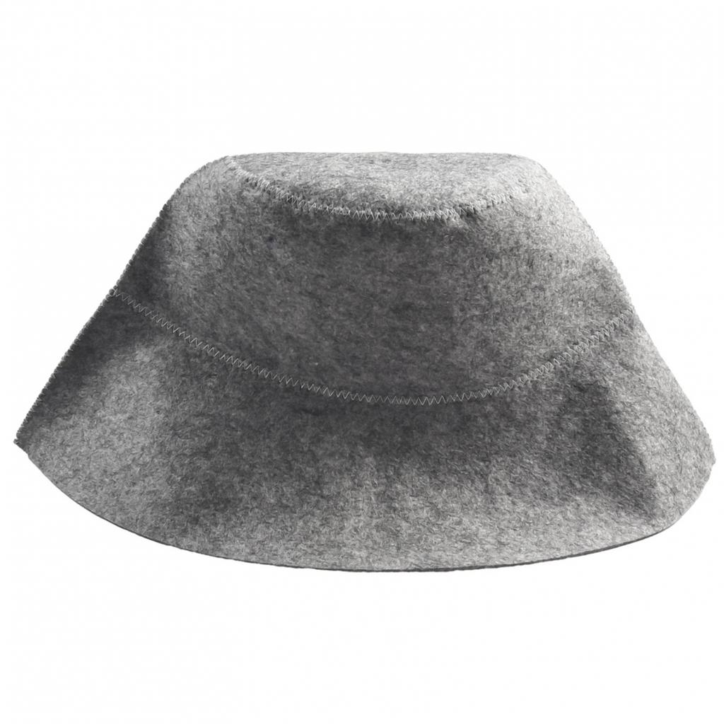 Skin-friendly Felt Bathing Cap 1pcs Anti Heat Head Protection