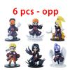 12Pcs Anime Naruto Shippuden Akatsuki Arc Series Blind Box Figures Toys Mystery Box Surprise Ornament Christmas Halloween Gifts