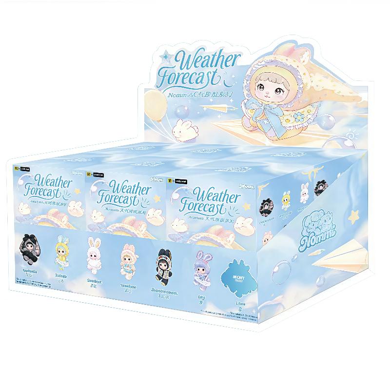 Nommi Authentic Weather Forecast Series Plush Blind Box Doll Handmade Doll Trendy Play Doll Desktop Ornament Toy Gift Collection