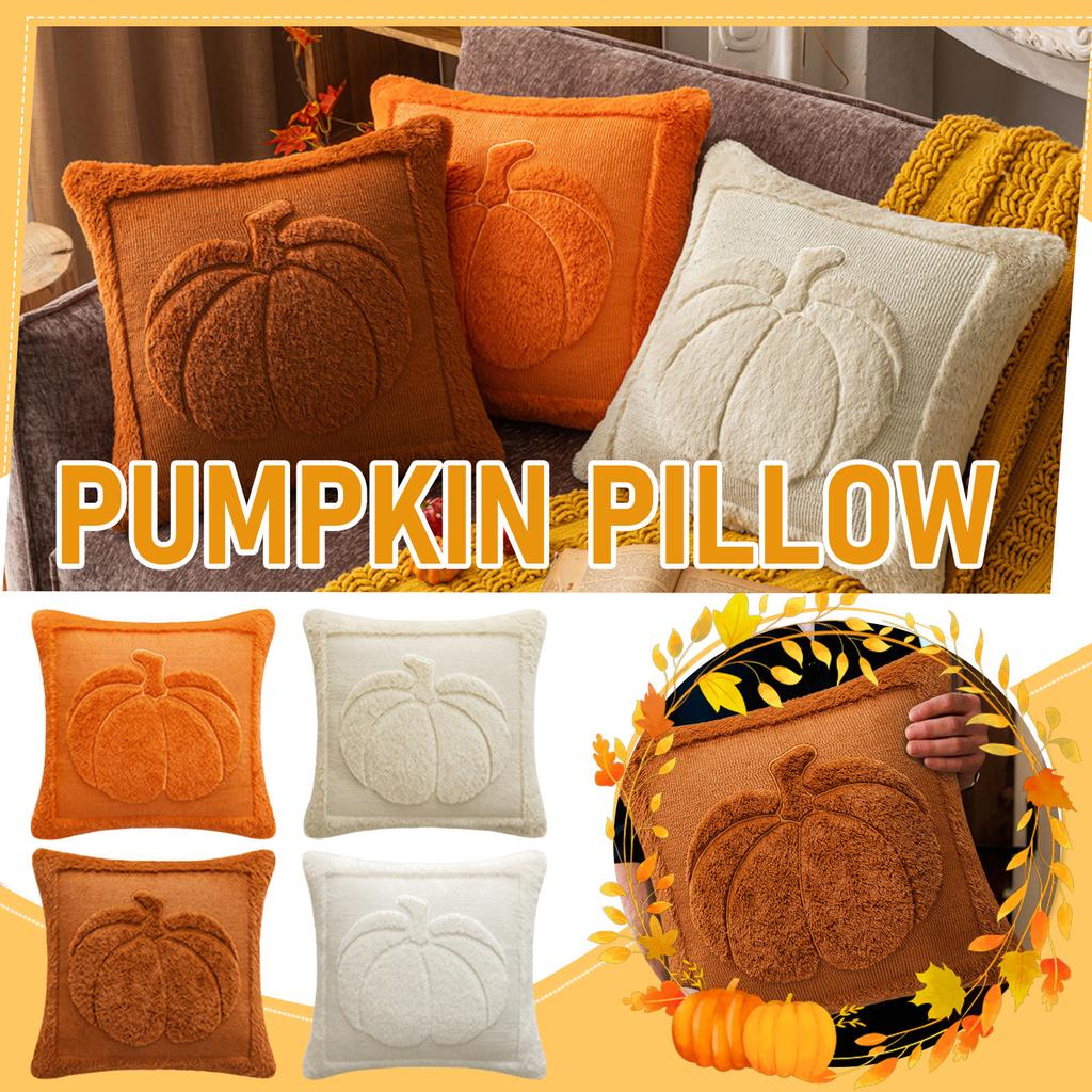 Pumpkin Pillow Case, Interesting Dog Pillow Case, Home 17x17 Inch Pillow,fun  Pillow Case