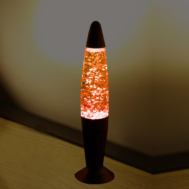 Soothing Lava Motion Lamp Relaxing Glitter Liquid Wax Light Novelty New Gift