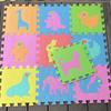 Fruit Animal Digital Solid Color Foam Baby Play Mat Cartoon Puzzle Toddler Piece