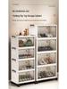 Transparent Pull-out Shoe Rack and Folding Storage Box