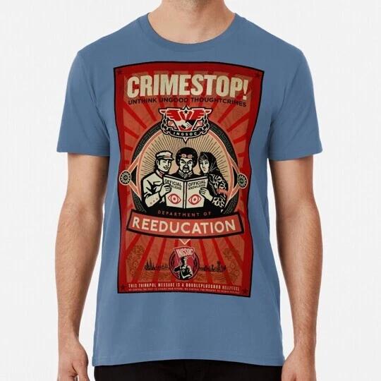 Ingsoc 1984 Thoughtcrime Size S to 5XL Made in the USA T shirt S