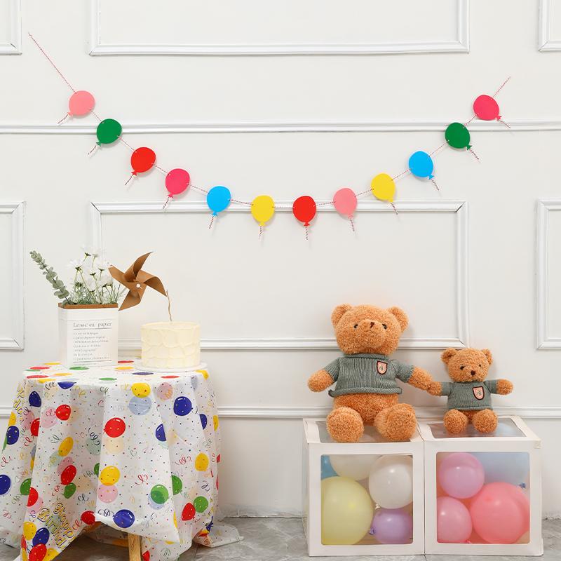 Dekoration für die erste Geburtstagsparty: Geburtstagsbanner für Jungen und Mädchen