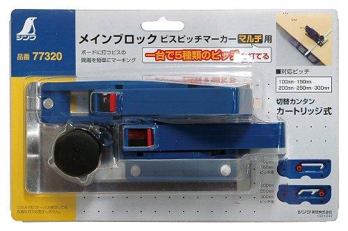 

Shinwa Sokutei 77320 Main Block Screw Center Marker for Multi