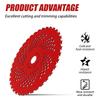 2 Pc 36T Weed Eater Blades Carbide Tip Brush Cutter Blades for Trimmer Weed Eater Compatible with Husqvarna Stihl Fsx and More