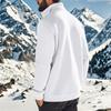 Herbst/Winter Neuankömmling Herren Hoodie Lässig mit Reißverschluss Stehkragen Fleecefutter Einfarbig Herrenjacke